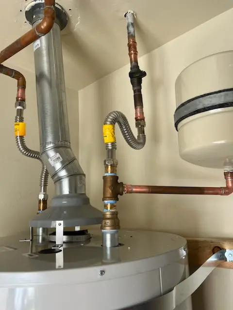 Water heater installation and plumbing repair in Clarksburg